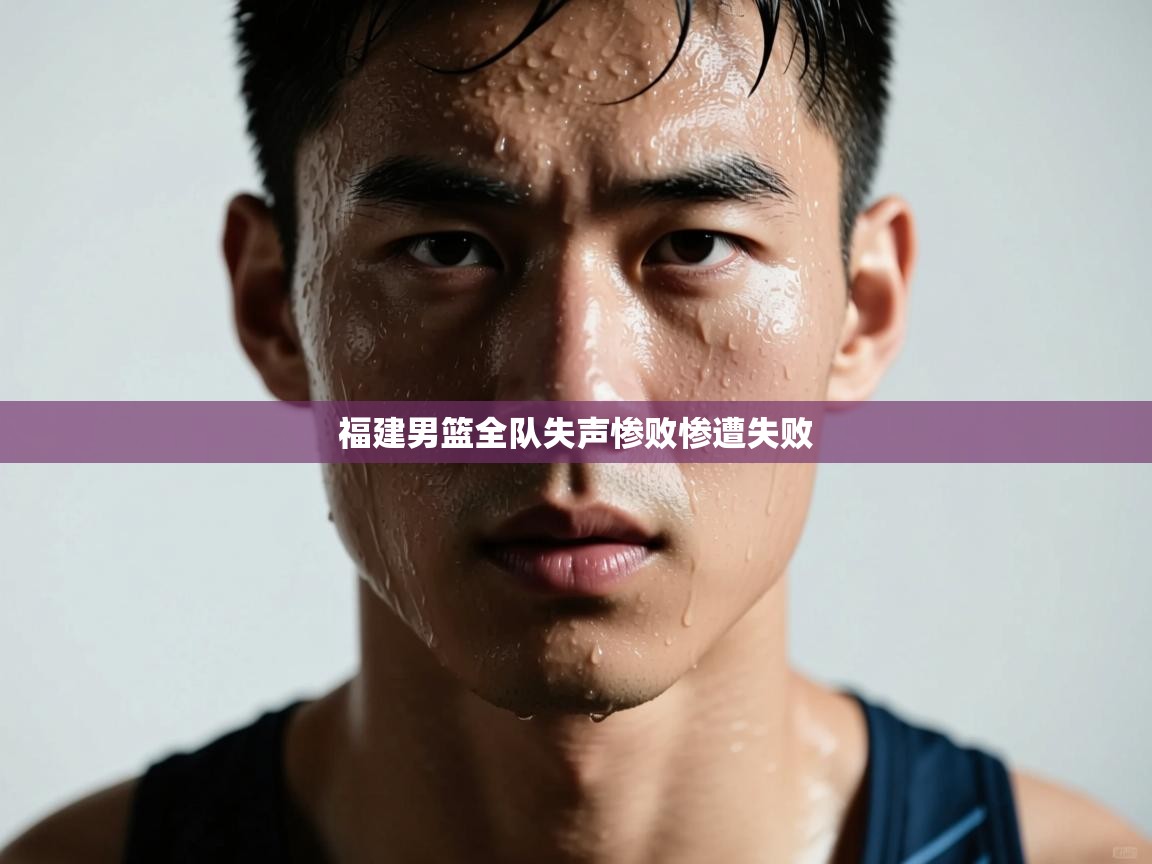 福建男篮全队失声惨败惨遭失败